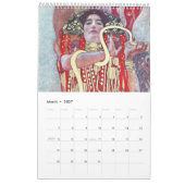 Calendrier Peinture de Gustav Klimt (Mar 2027)