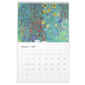 Calendrier Peinture de Gustav Klimt (Feb 2027)