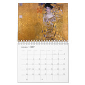 Calendrier Peinture de Gustav Klimt (Jan 2027)