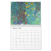 Calendrier Peinture de Gustav Klimt (Feb 2027)