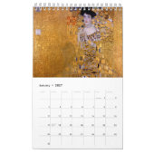Calendrier Peinture de Gustav Klimt (Jan 2027)