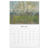 Calendrier Peinture de paysage de Van Gogh (Mar 2026)