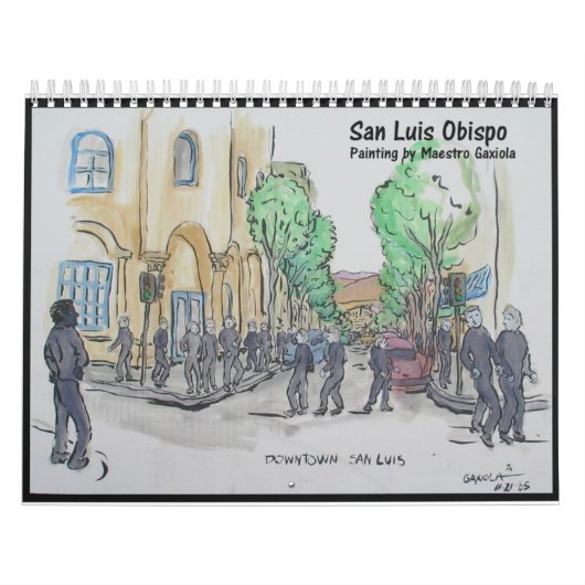 Calendrier Peinture de San Luis Obispo (Protection)