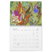 Calendrier Peintures à fleurs (Jan 2027)