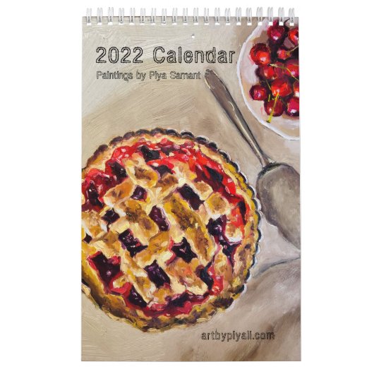 Calendrier Peintures à l'huile de Piya Samant (Protection)