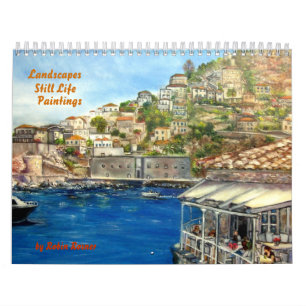 Calendrier Peintures à l'huile de Robin Rosner