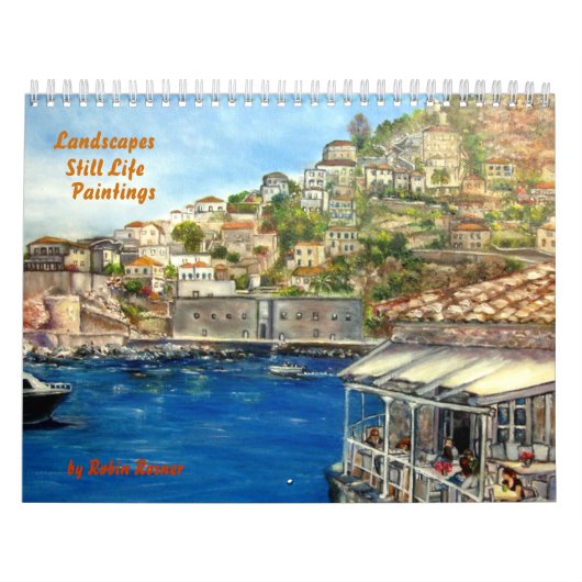 Calendrier Peintures à l'huile de Robin Rosner (Protection)