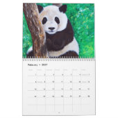 Calendrier Peintures animales (Feb 2027)