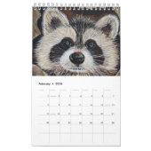 Calendrier Peintures animales de Kirsten Sneath (Feb 2026)