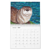 Calendrier Peintures de faune par Kirsten Sneath (Jan 2027)