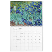 Calendrier Peintures de fleurs de Vincent van Gogh (Feb 2027)