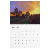 Calendrier Peintures de paysages originaux 2026 (Mar 2027)