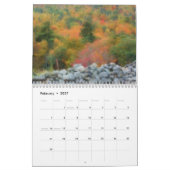 Calendrier Peintures de photos de la nature (Feb 2027)