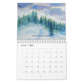 Calendrier Peintures et photos de la nature de MHamiltonArt (Jan 2026)