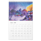 Calendrier Peintures originales de Vista de saison (Mar 2027)