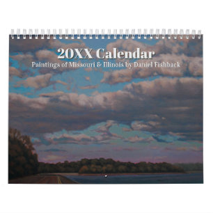 Calendrier Peintures préférées du Missouri et de l'Illinois p