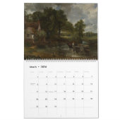 Calendrier Peintures romantiques Peintures célèbres Peintres  (Mar 2026)