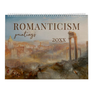 Calendrier Peintures romantiques Peintures célèbres Peintres