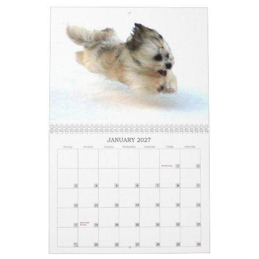 Calendrier Peluito Havanais. 2011 (Jan 2027)