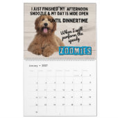 Calendrier Pensées hilarantes de Mon Labradoodle (Jan 2027)