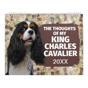 Calendrier Pensées hilarantes de Mon Roi Charles Cavalier
