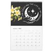 Calendrier pensées positives (Jan 2026)