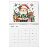 Calendrier Père Noël toute l'année (Mar 2027)