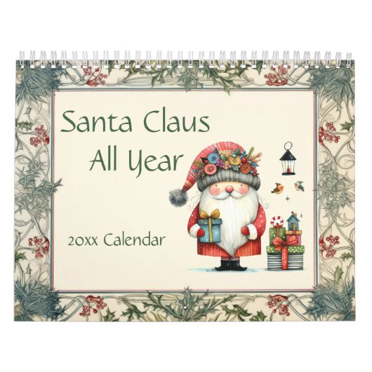 Calendrier Père Noël toute l'année (Protection)