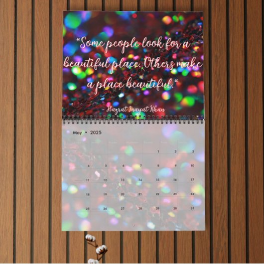 Calendrier Période personnalisée - Rouge foncé