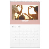 Calendrier Personalized 2026 Family Calendar  (Feb 2026)