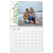 Calendrier Personalized Family Photo Collage (Mar 2026)