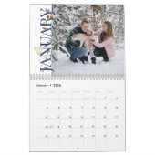 Calendrier Personalized Family Photo Collage (Jan 2026)