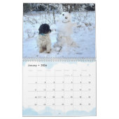 Calendrier Personalized Pet Dog Cat Watercolor 2026 Photo (Jan 2026)