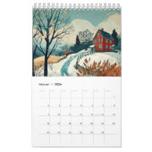 Calendrier Personlig 2025 - Skandi Stil, Förtjusande (Feb 2026)