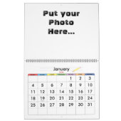 Calendrier personnalisable 2012 (Jan 2026)