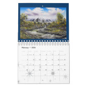 Calendrier personnalisable avec l'art de David Pau (Feb 2026)