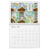 Calendrier personnalisable de Barcelone (Feb 2027)