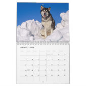 Calendrier personnalisable de chiens (Jan 2026)