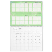 Calendrier personnalisable de grossesse de jumeaux (Feb 2026)