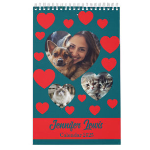 Calendrier personnalisable pour amateur d'animaux