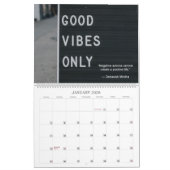 Calendrier Personnalisation positive de la vie (Jan 2026)