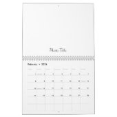 Calendrier Personnalisé Ajouter Photo Et Texte (Feb 2026)