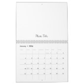 Calendrier Personnalisé Ajouter Photo Et Texte (Jan 2026)