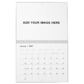 Calendrier personnalisé avec vos photos 2027  (Jan 2027)