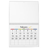 Calendrier personnalisé de 2 pages, PERSONNALISATI (Feb 2026)
