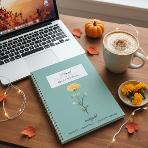 Calendrier personnalisé de la fleur de naissance d
