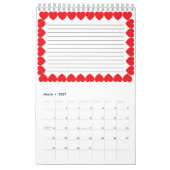 Calendrier personnalisé de l'animateur (Mar 2027)