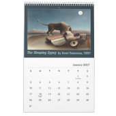 Calendrier personnalisé des beaux-arts 2 (Jan 2027)