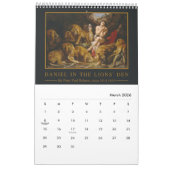 Calendrier personnalisé des beaux-arts 2 (Mar 2026)