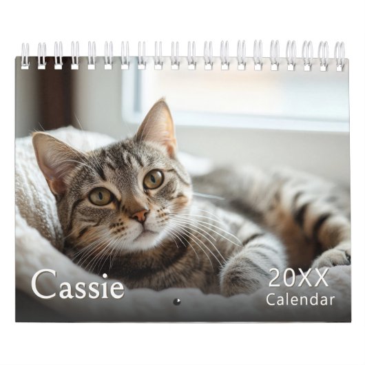 Calendrier personnalisé des photos de chats (Protection)